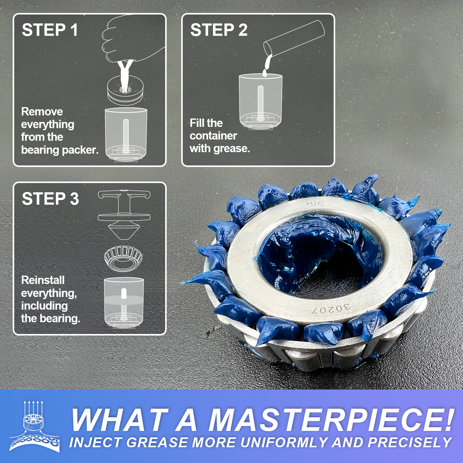 Rotation Handle Bearing Packer Tool
