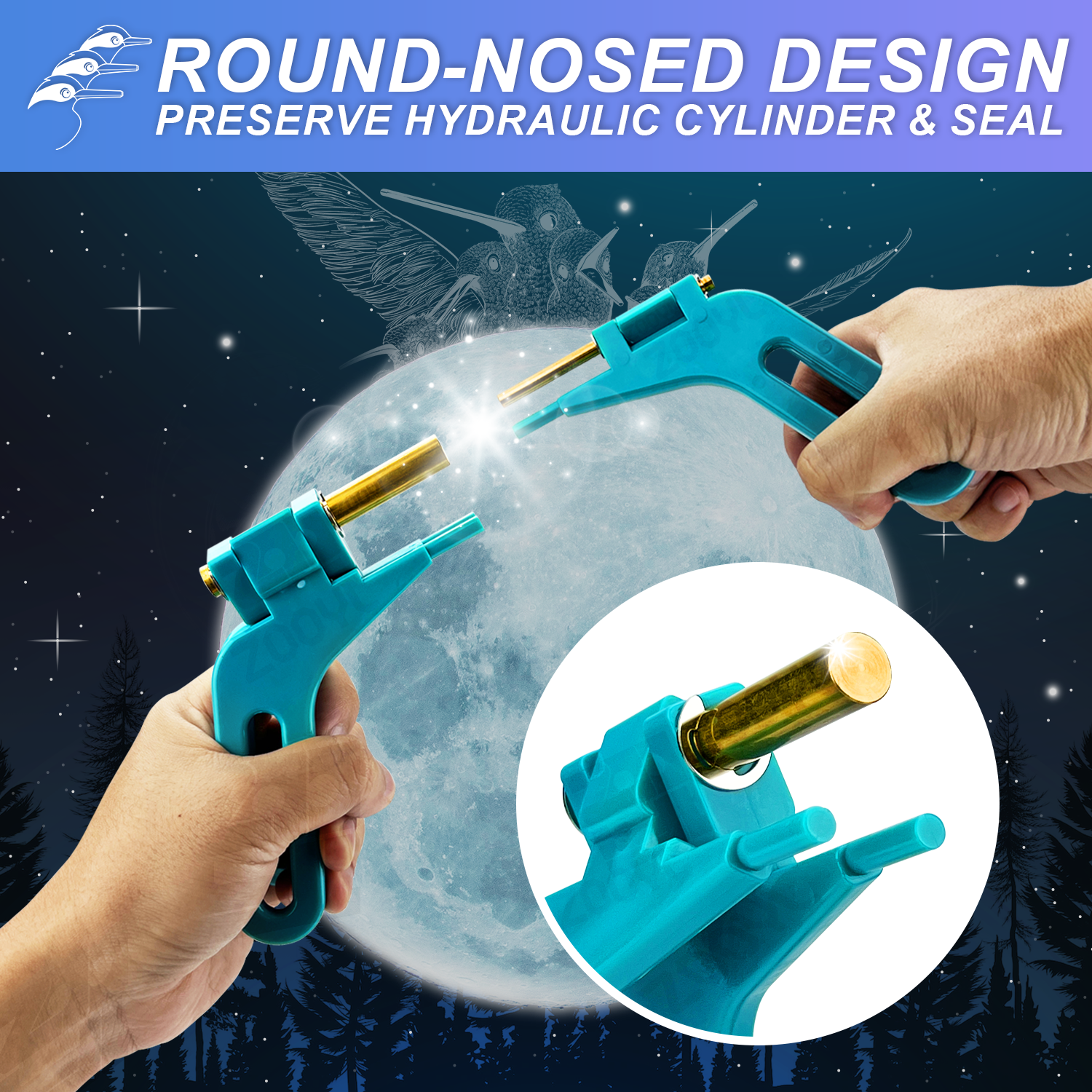 Professional Hydraulic Cylinder Seal Installation Tools Kit
